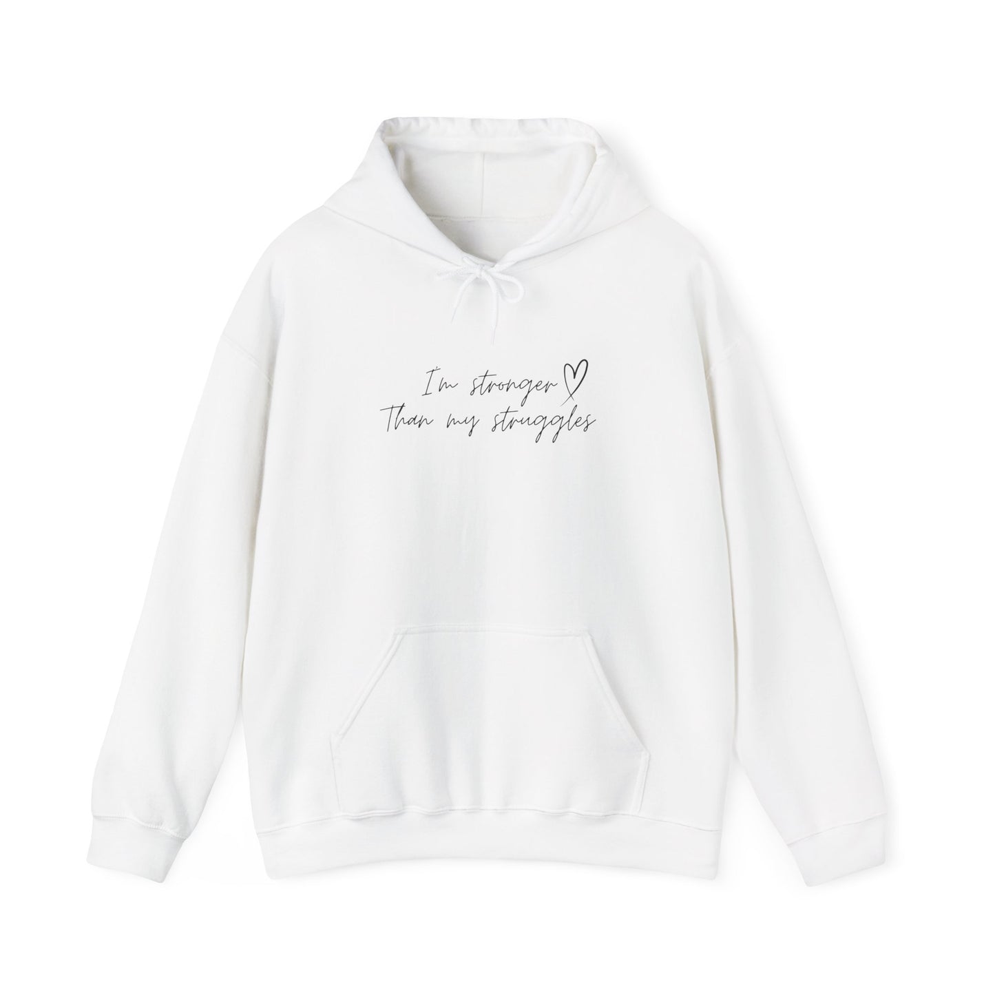 I'm stronger than my struggles Hoodie