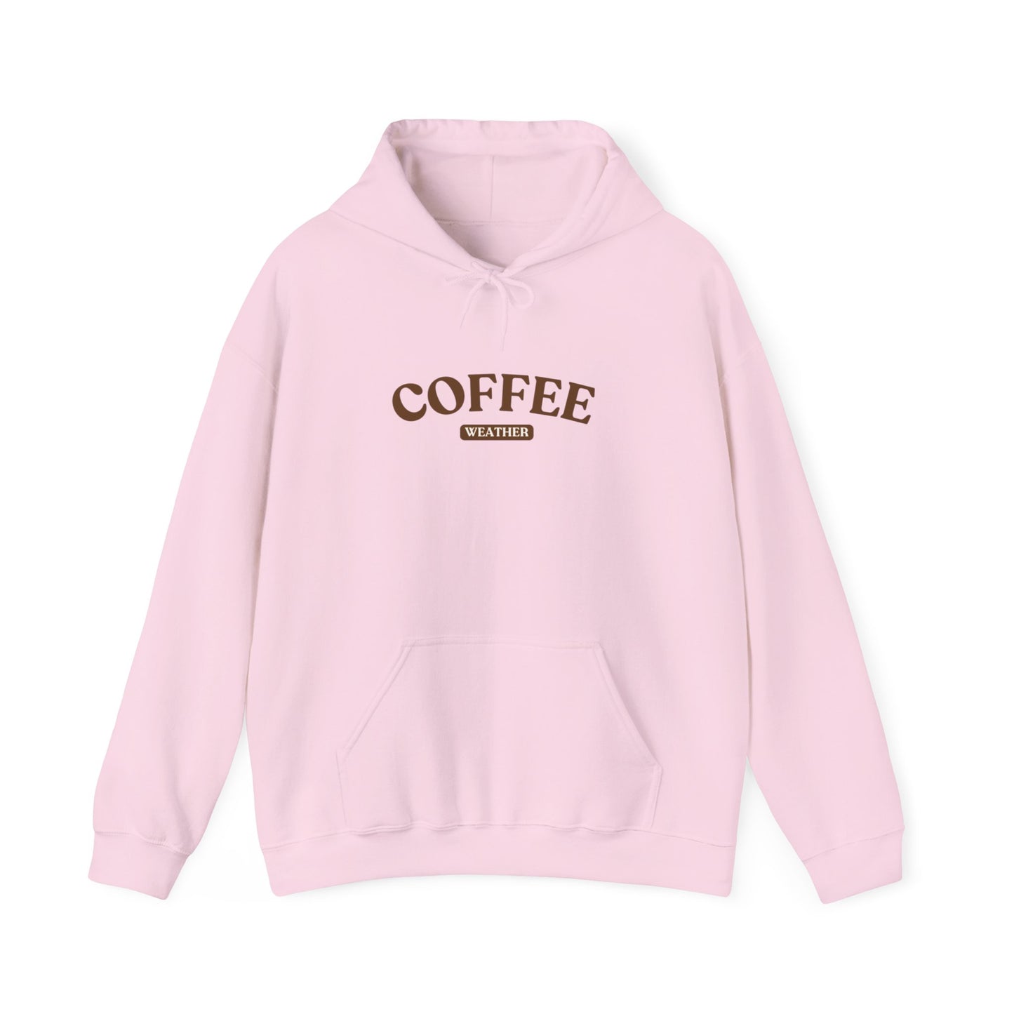 Coffee Weather Hooded Sweatshirt - Cozy and Comfortable Unisex Hoodie