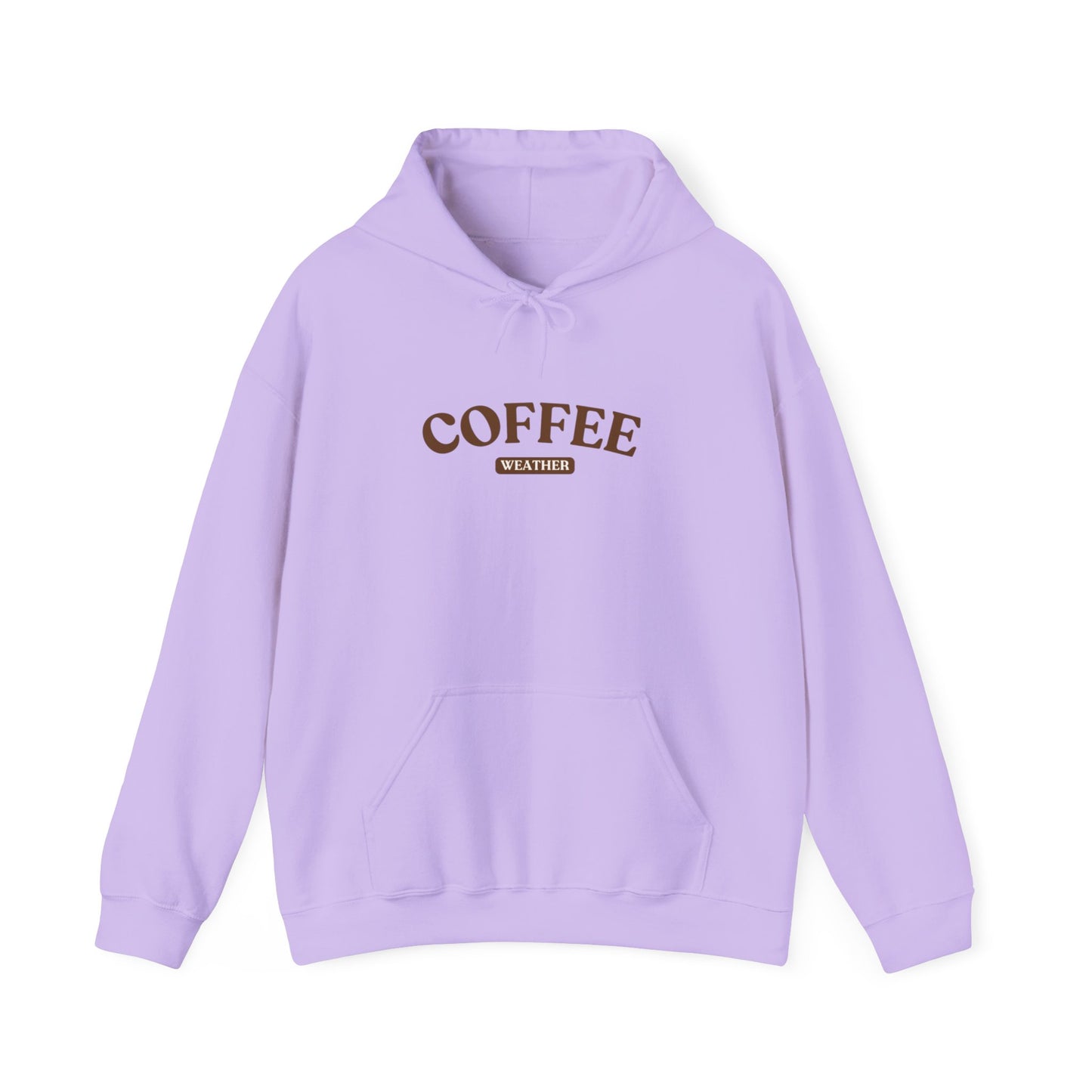 Coffee Weather Hooded Sweatshirt - Cozy and Comfortable Unisex Hoodie