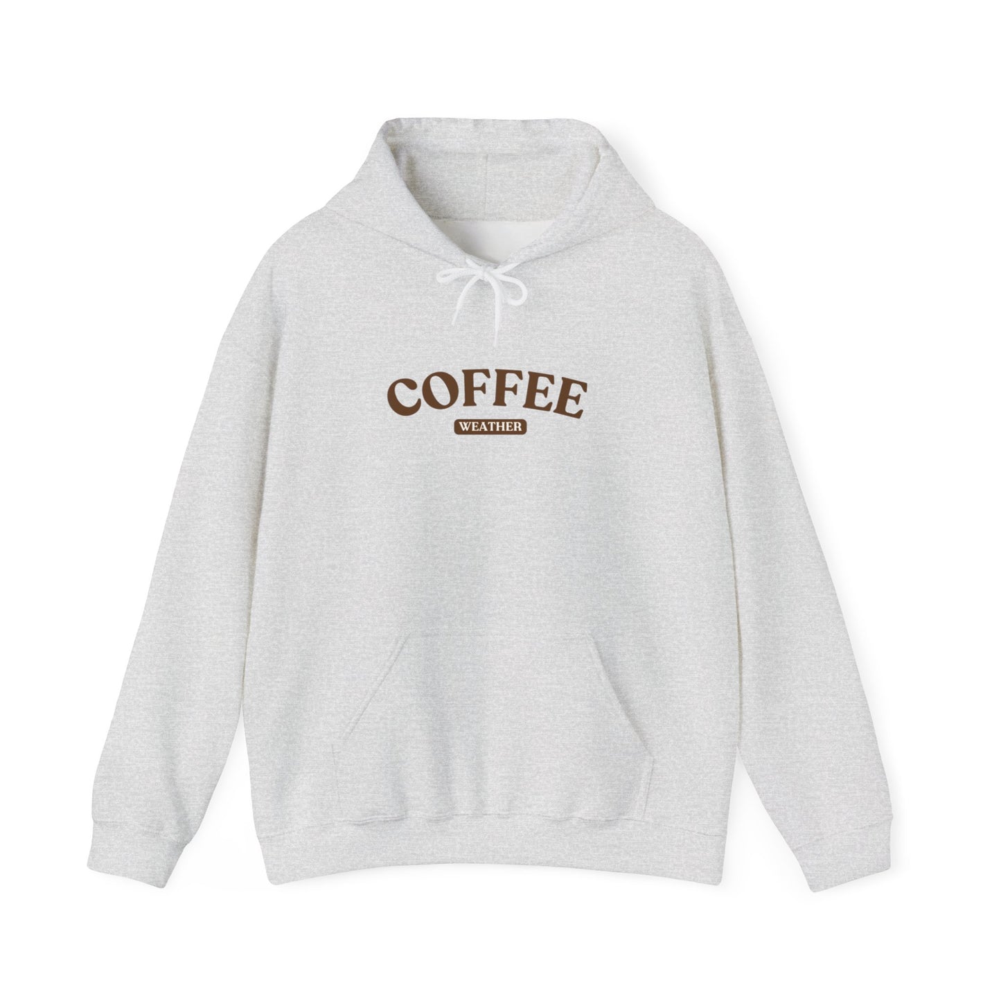 Coffee Weather Hooded Sweatshirt - Cozy and Comfortable Unisex Hoodie