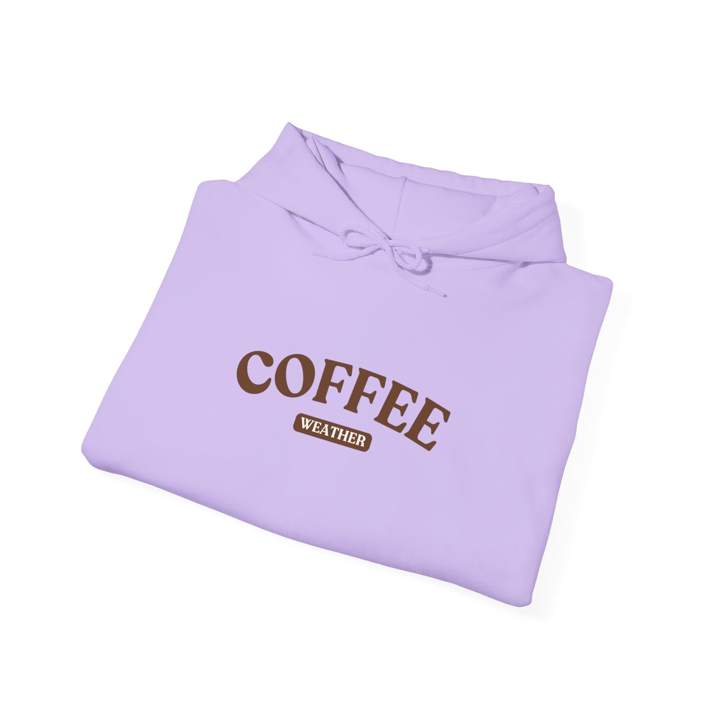 Coffee Weather Hooded Sweatshirt - Cozy and Comfortable Unisex Hoodie